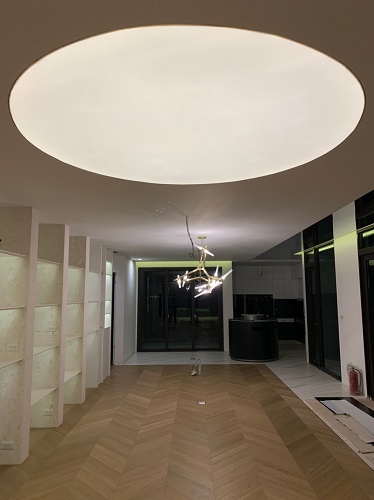 居家客廳流明天花實績